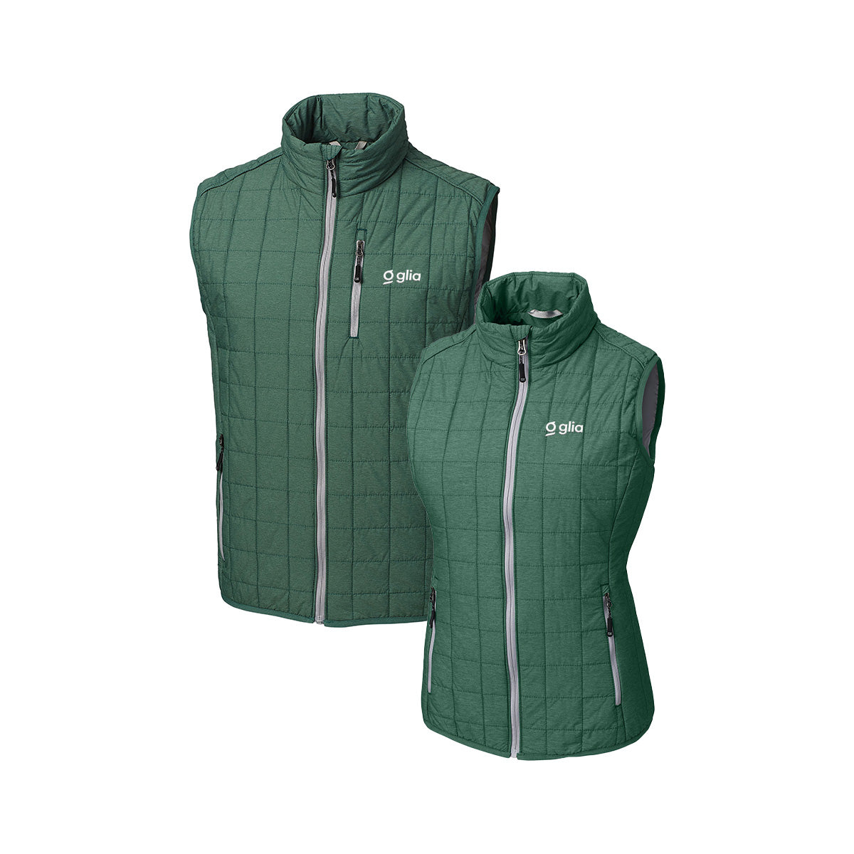 Cutter & Buck Rainier Eco Full Zip Vest